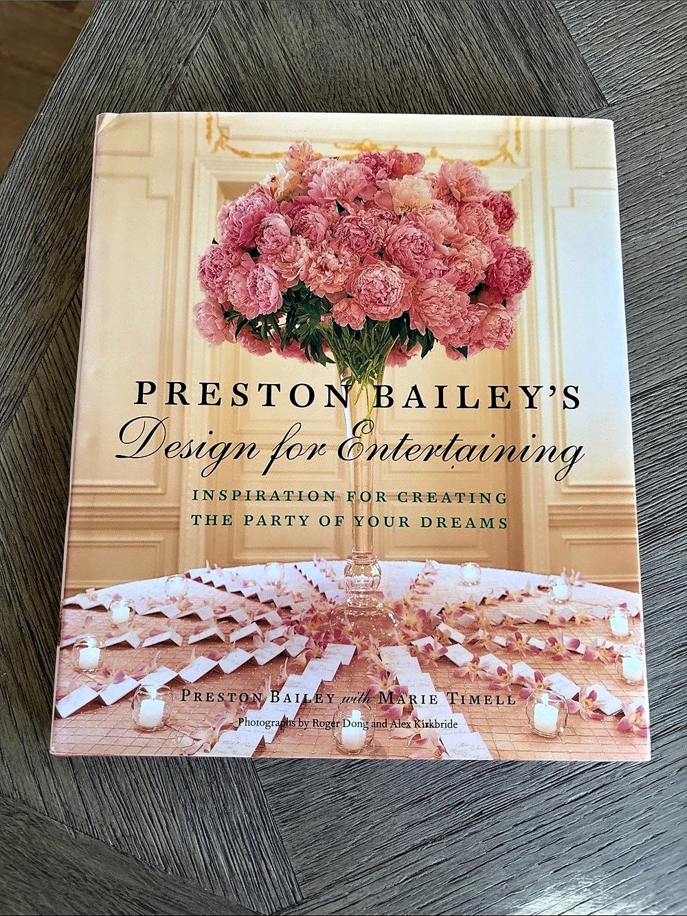 Preston Bailey Design for Entertaining Coffee Table Book Floral Party Decor